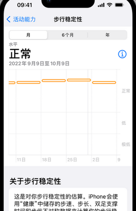 苍梧iPhone手机维修如何在iPhone开启'步行稳定性通知'