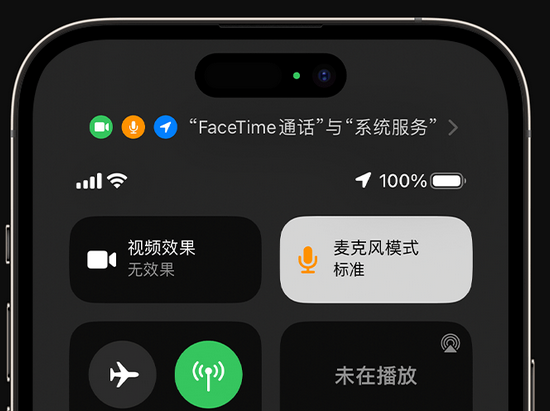 苍梧苹果授权维修网点分享iPhone在通话时让你的声音更清晰 