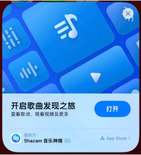 苍梧苹果14维修站分享iPhone14音乐识别功能使用方法 