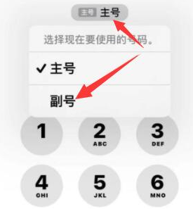 苍梧苹果14维修店分享iPhone 14 Pro Max使用副卡打电话的方法 