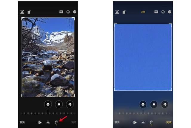 苍梧苹果手机维修分享iPhone手机如何使用裁剪功能隐藏照片 